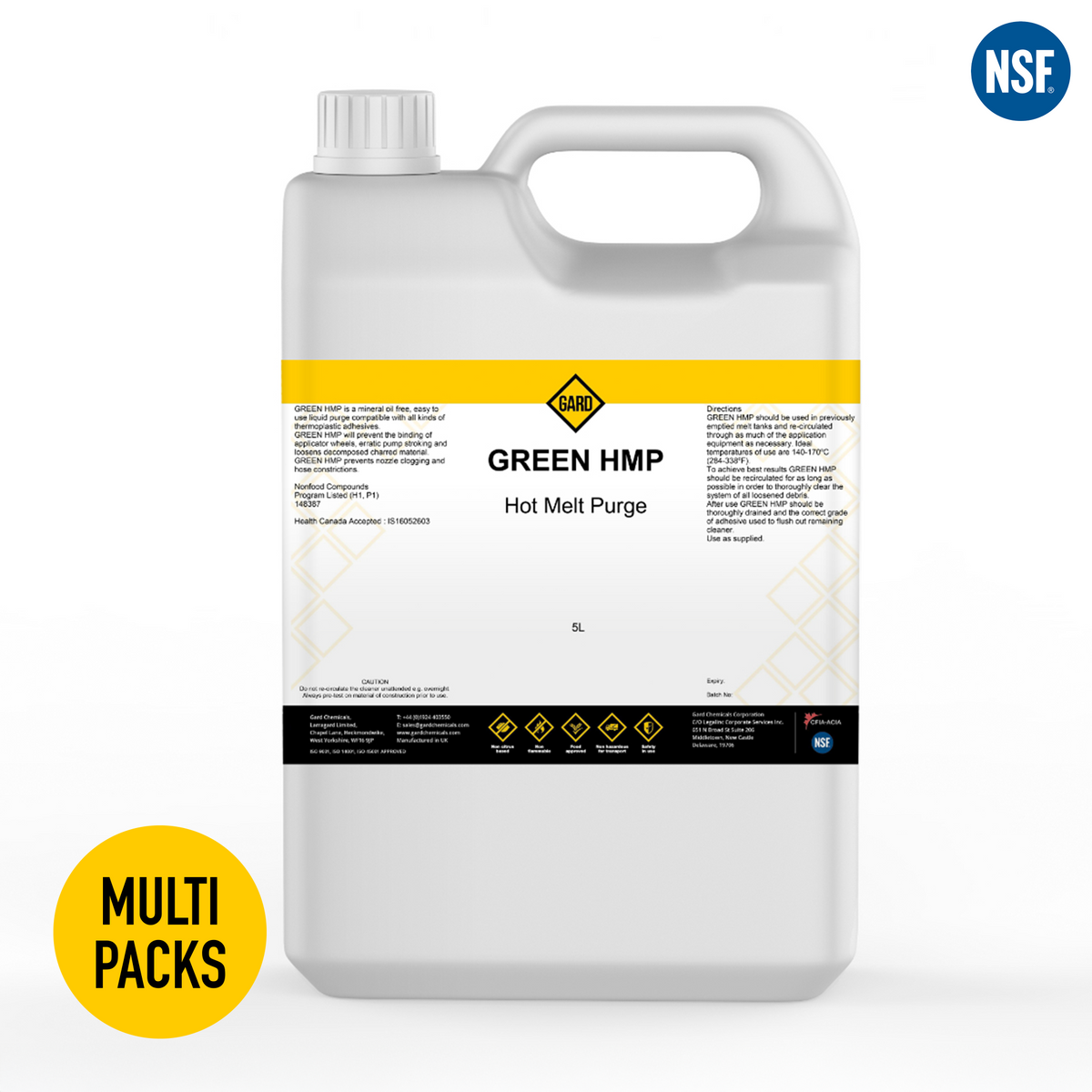Green HMP - Liquid Hot Melt Purge - 5 L