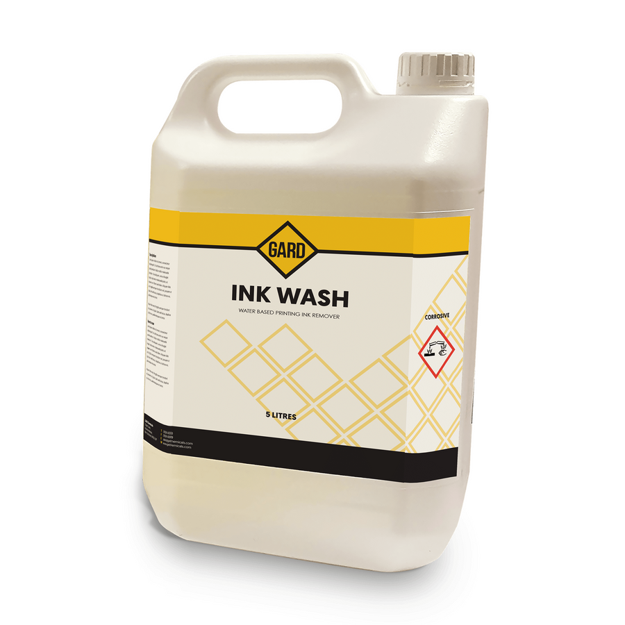 Ink Wash - Water Based Printing Ink Remover - 5 L