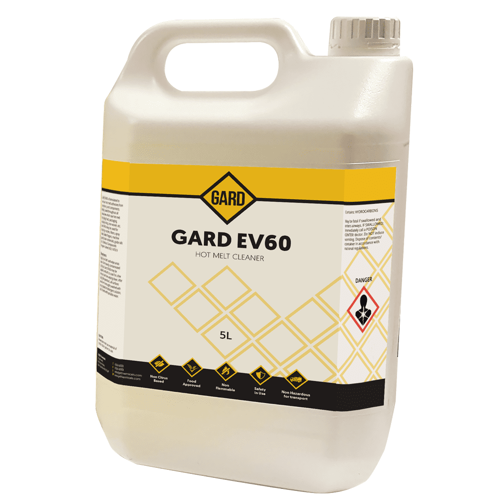 GARD EV60 – HOT MELT ADHESIVE CLEANER - Glue Guard Inc.